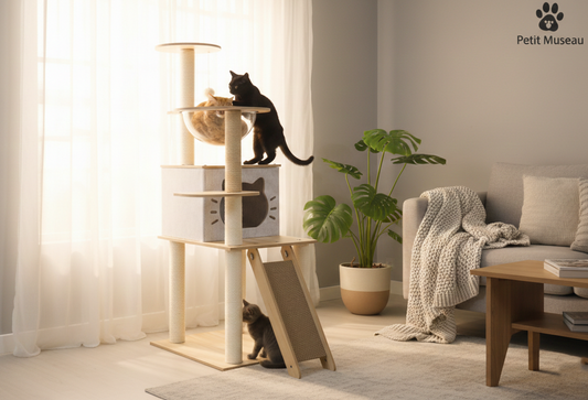 🐱 Arbre à Chat "Horizon" – Détente & Observation (120 cm)